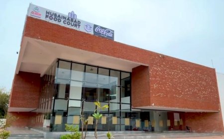 हुसैनाबाद फूड कोर्ट पर एलडीए की कार्यवाई