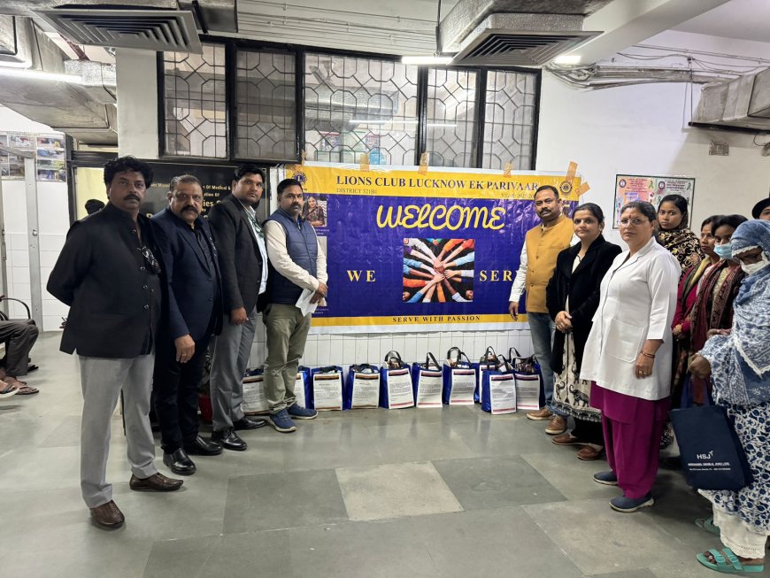 टीबी मुक्त भारत की ओर लायंस क्लब 'एक परिवार' का बड़ा कदम; 12 क्षय रोगियों को लिया गोद